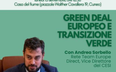 La bussola della competitività per orientare il futuro dell’UE: Green Deal Europeo e Transizione Verde