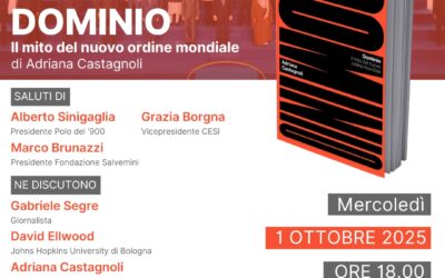 Presentazione del libro “Dominio: il mito del nuovo ordine mondiale”